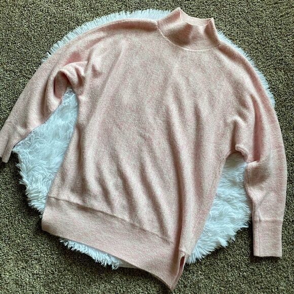 M Magaschoni Tunic Sweater Pink Womens Size Small - Picture 1 of 6